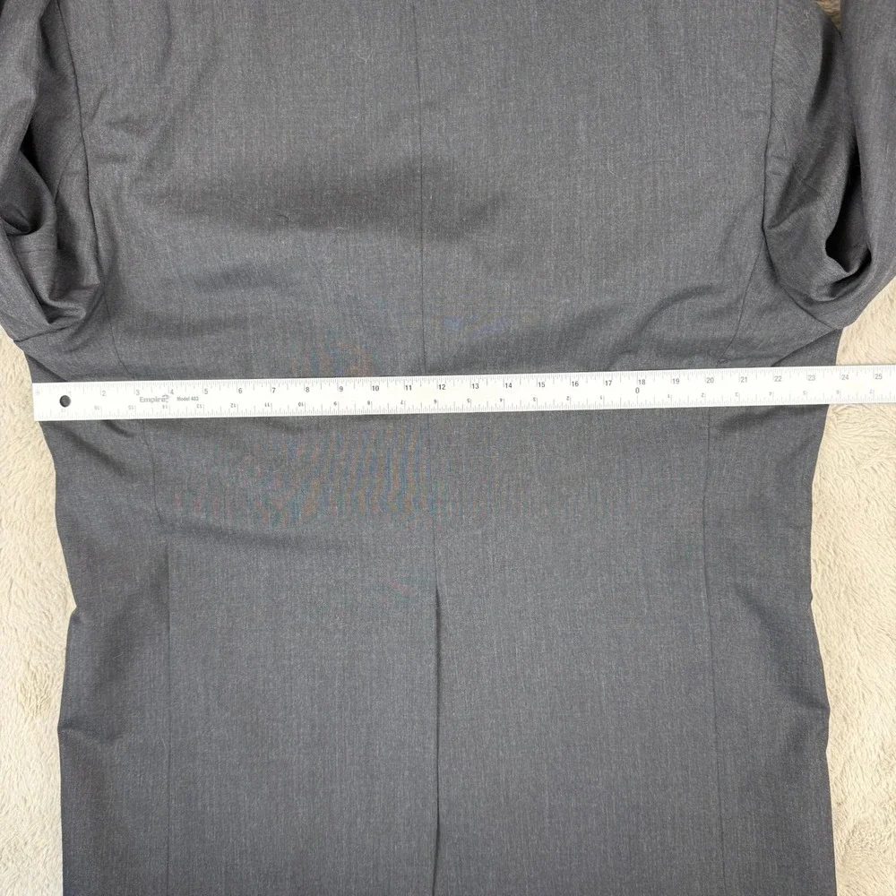 Christian Dior Monsieur Gray‎ Blazer Two Button Wool Blend Jacket Size 44R Vtg
